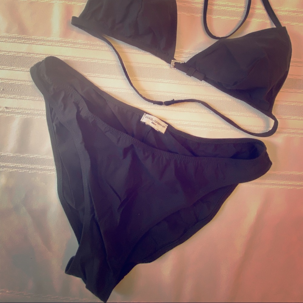 Dolce & Gabbana black bikini